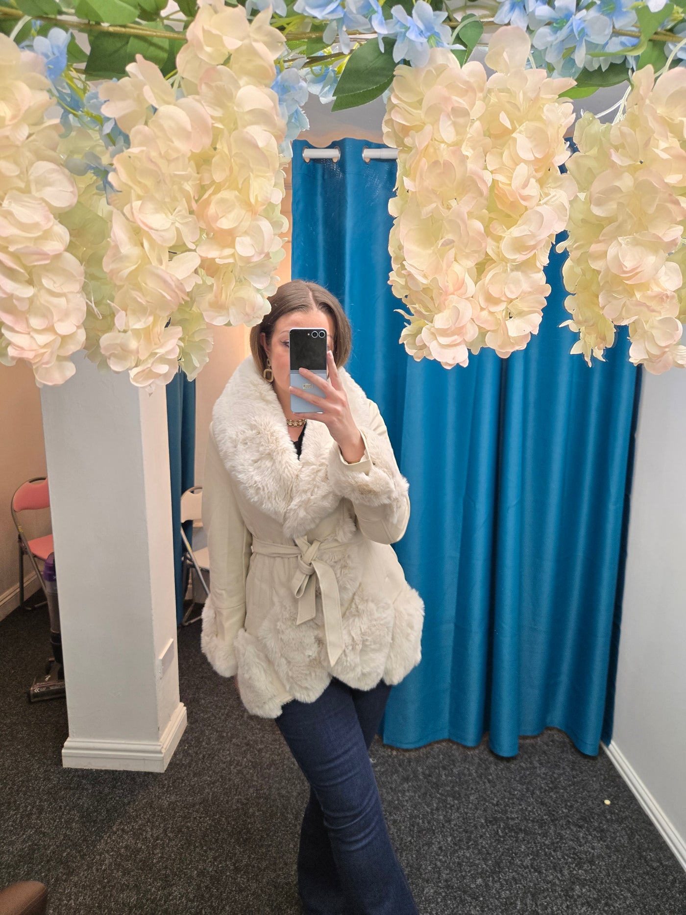 Prue Faux Fur Coat